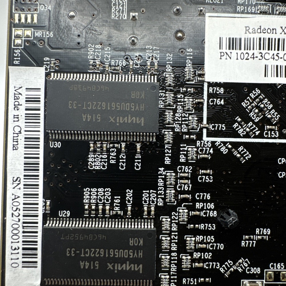 ATI Radeon X600Pro 256MB V/D/VO 1024-9C45-0C-SA Video Card - Picture 6 of 9